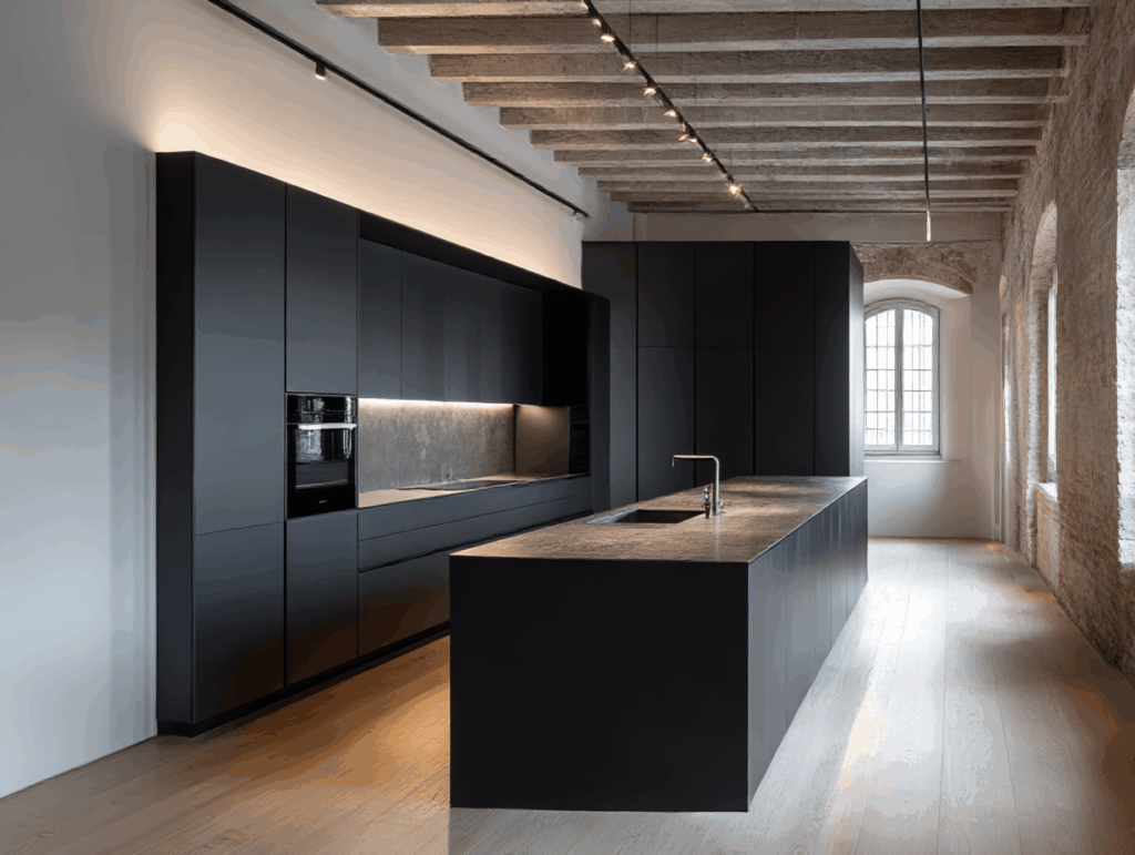Ristrutturazione Cucina Roma Nero